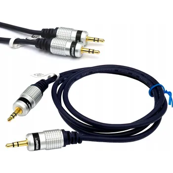 Audio kabel Kabel Vitalco JKD26 minijack 3,5 mm - minijack 3,5 mm, 1 m
