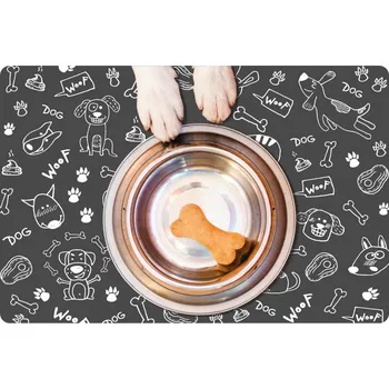 Podložka pod misku Podložka pod misku MaxiMat černá 0,5 l