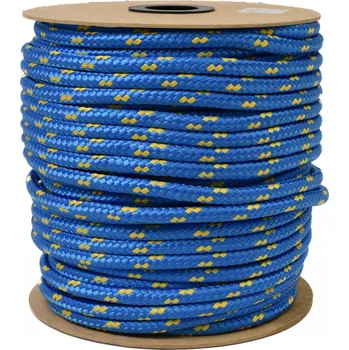 Lany Polypropylenové lano PP pletené 12mm 100m