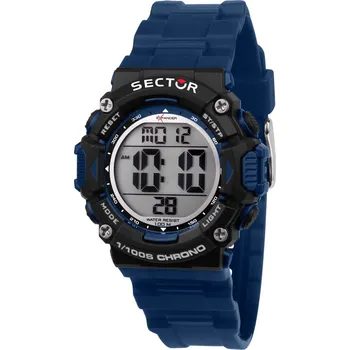 Hodinky Sector R3251544003 EX-32 Digital Watch Mens 40mm 10ATM