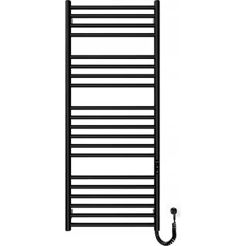 Radiátor Elektrický koupelnový radiátor Mario Radiators 225 W 530 x 1170 mm černý
