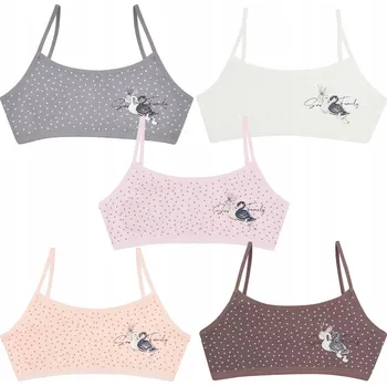 Podprsenka Lilly Bling dívčí podprsenka měkká, hlavní materiál bavlna, velikost 158