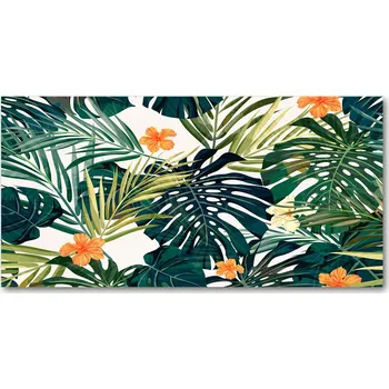 Obraz Panel do kuchyně Tropické listy 100x50 cm + LEPIDLO