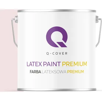 barva na zeď BARVA LATEXOVÁ, ODOLNÁ PROTI SKVRNÁM, NA STĚNY, BÍLÁ RŮŽOVÁ H3678, MATNÁ, 5L