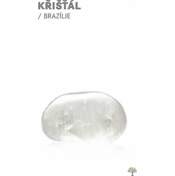 Obal na kartičku Magieprirody.cz Kartička s popiskem kamene Křišťál #02