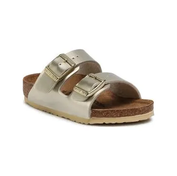 Dámská obuv Nazouváky Birkenstock Arizona Kids 1014841 Zlatá 26
