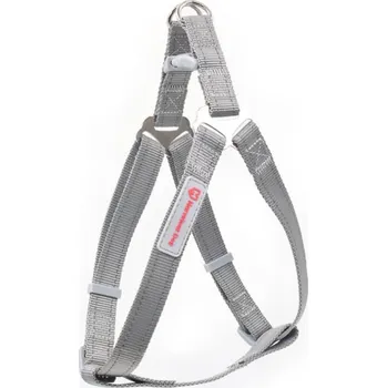 Postroj pro psa Nastavitelné postroje MILTON pro psy, velikost M, červené (obvod 48-65 cm)