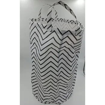 Koš na prádlo Koš na prádlo Dekor 75 l bílý