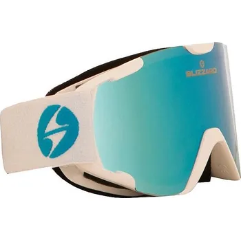 Lyžařské brýle BLIZZARD 938 MAVZO Shiny White Smoke-Revo Ice Blue