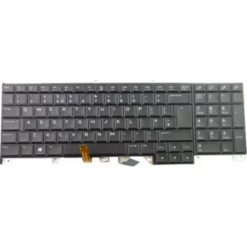 Náhradní klávesnice pro notebook ORIGINÁLNÍ Klávesnice Dell Alienware 17 R4 R5 AlienFX LED | MYC43 V155725AK1