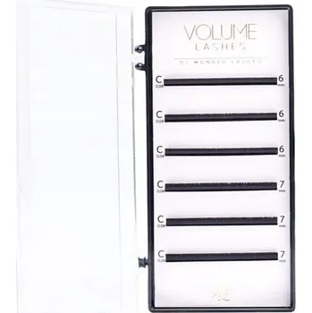 Umělé řasy ŘASY VOLUME RUSSIAN WONDER LASHES D0,04 6-7 MM
