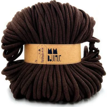Příze MMboutique bavlněná šňůra 9mm Chocolate