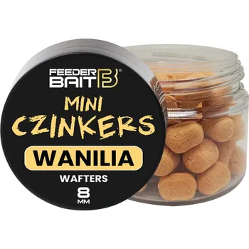 Nástraha FeederBait Wafters Mini Czinkers 6x8 mm - Vanilka