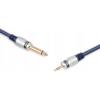 Audio kabel Kabel Vitalco MK67 jack (6,3 mm) – minijack (3,5 mm) 5 m