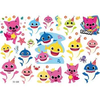 Odstranitelné tetování Smyvatelné tetování pro děti BABY SHARK CG339