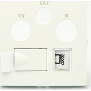 Elektrická zásuvka Anténní zásuvka nástěnná Efapel bílá