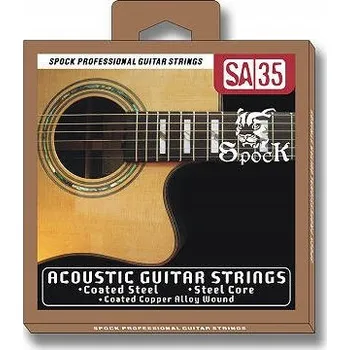Struna pro kytaru a smyčcový nástroj Struny pro akustickou kytaru Spock SA35
