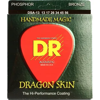 Struna pro kytaru a smyčcový nástroj DR DRAGON SKIN - struny pro akustickou kytaru