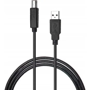 Datový kabel KABEL PRO TISKÁRNU, POČÍTAČ, NOTEBOOK, USB-A - USB-B, 1.8M, ČERNÝ