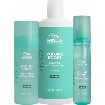 Vlasová regenerace Wella Invigo Volume Boost Sada pro vlasy bez objemu 3 kusy