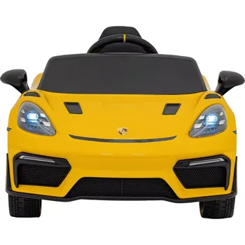 Dětské elektrovozidlo Dětské elektrické auto Porsche 718 Spyder RS – Žlutá