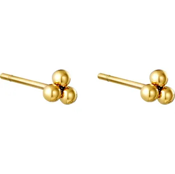 Náušnice Náušnice TRIPLE BULLET Gold