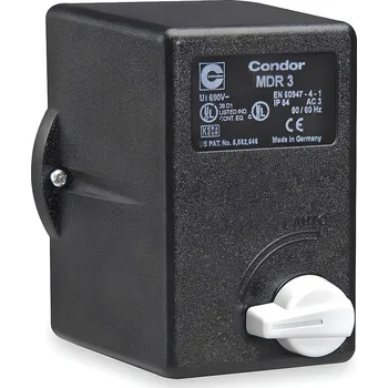 Příslušenství ke kompresoru CONDOR Tlakový spínač pro pístové kompresory - MDR3/11-20A