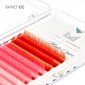 Umělé řasy Řasy na prodlužování ManyBeauty C 0,07 10-12 mm