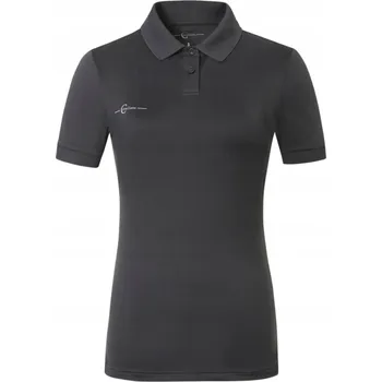 Dámské tričko Dámské jezdecké tričko Polo Covalliero - grafitová XL