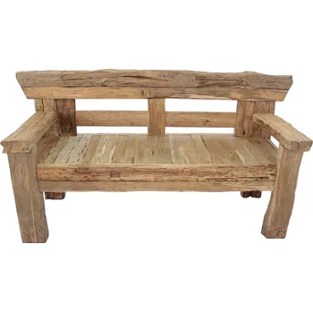 Zahradní lavice DEOKORK Teaková lavice EROZE X