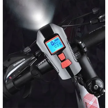 Cyklosvítilna Přední světlo na kolo se silným světlem a tachometrem, Kolo