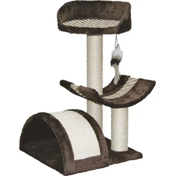 Škrabadlo pro kočky SAFARI - odpočívadlo, hnědá