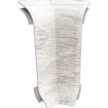 soklová lišta Vnitřní roh Vilo PVC 21 x 55, délka 1 cm, Dub Mléčný