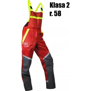 Pánská móda Kalhoty pro dřevorubce tř. 2, zahradnické. MONTANA Velikost 58