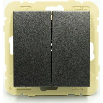 vypínač Dvojitý vypínač Klasik Efapel grafitový 90061 KWIS