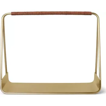 Koš na dřevo ferm LIVING Port Wood Basket žlutá barva 1104263211 18X, vel. ONE SIZE