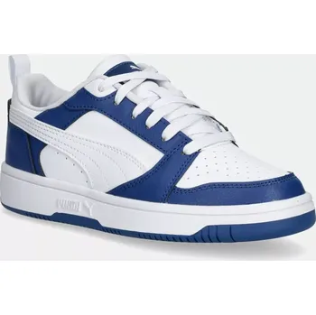 Chlapecké tenisky Dětské sneakers boty Puma Rebound V6 Lo Jr modrá barva 393833 57X, EUR 35.5