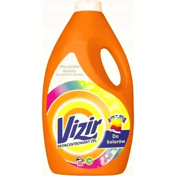Prací gel Vizir Color Tekutý gel na praní barevného prádla 2,75 L 50 dávek
