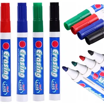 Popisovač na bílou tabuli černý Ultimar 4 ks