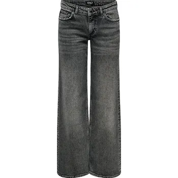 jeans ONLY Juicy Low Waist Wide Leg Fit - Medium Grey Denim 30x32