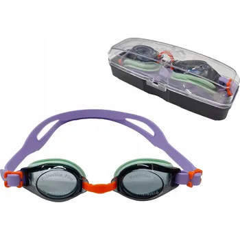 Plavecké brýle PLAVECKÉ BRÝLE PRO DĚTI NA BAZÉN JUNIOR UNIVERZÁLNÍ + POUZDRO