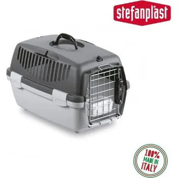 přepravka pro zvíře Přepravka pro psy a kočky Gulliver 1 DELUXE, 48x32x31cm, šedá, originál