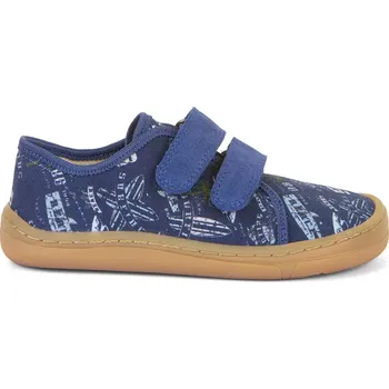 Dívčí tenisky Froddo barefoot plátěné tenisky blue electric 21