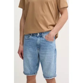 Pánské kraťasy Džínové šortky Calvin Klein Jeans pánské, modrá barva, J30J327513 50J, vel. 29