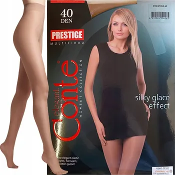 Dámské punčochy Punčocháče hladké Conte Elegant Prestige 40 DEN béžové Natural, velikost 4