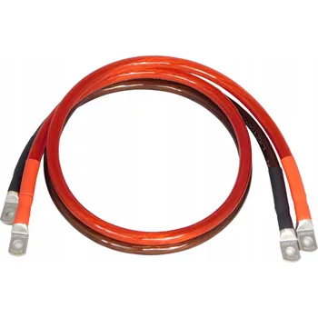 elektrický kabel 2x KABEL PRO PROPOJENÍ AKUMULÁTORŮ FLEXIBILNÍ LgY 35mm2 2GA CCA 1,5m