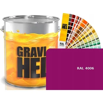 barva a nátěr na dřevo RAL 4006 purpurová BARVA olejová ALKYDOVÁ LESK jednosložková 783