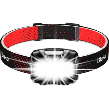 Svítilna ČELOVKA LED SUPER SVÍTILNA NABÍJECÍ USB VODĚODOLNÁ 1200mAh