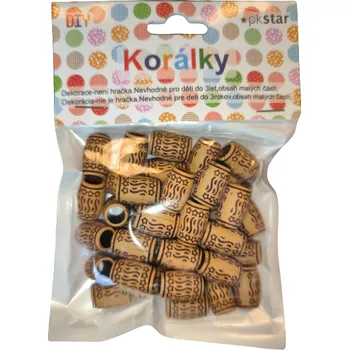 Dětské navlékací korálky Korálky plastové - 12-16 mm - 50 ks - PK510-59