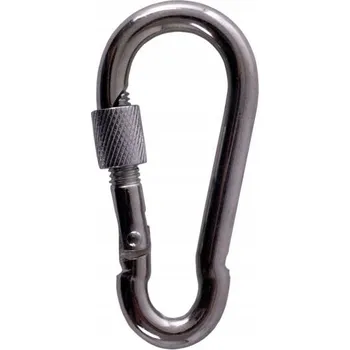 Karabina na lano s pojistkou 120 mm hák